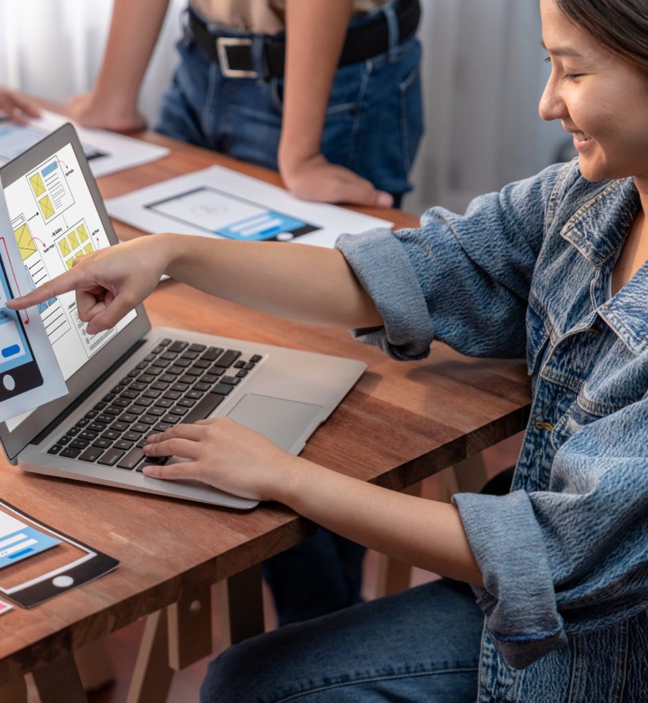 Various marketing collateral materials like brochures, flyers, and digital ads for wellness brands.