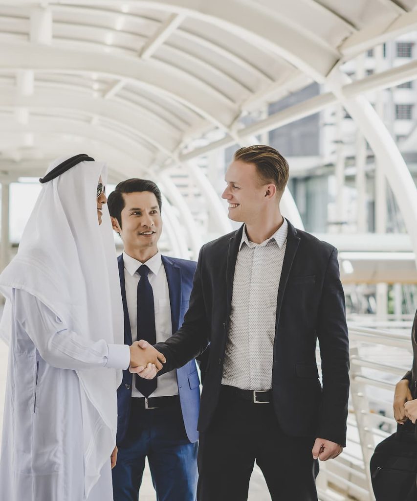 Fitness consultant presenting strategy results to a team