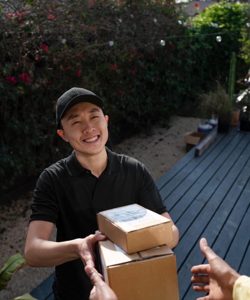 Trusted delivery service ensuring safe and timely arrival of every order.